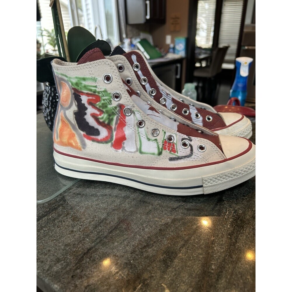 Converse x Come Tee Chuck 70 Hi Sneakers Realms & Realities Unisex Sz 9.5 Womens